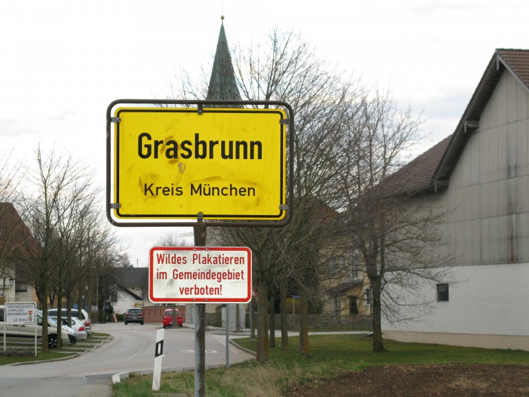 Grenzbegehung Grasbrunn B304