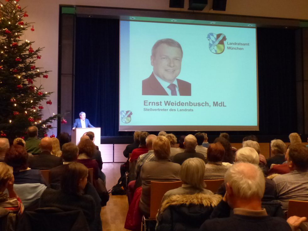 Er hielt den ersten Vortrag beim HaarerBürgerinformationsabend am 7.12. (Foto: B304.de)