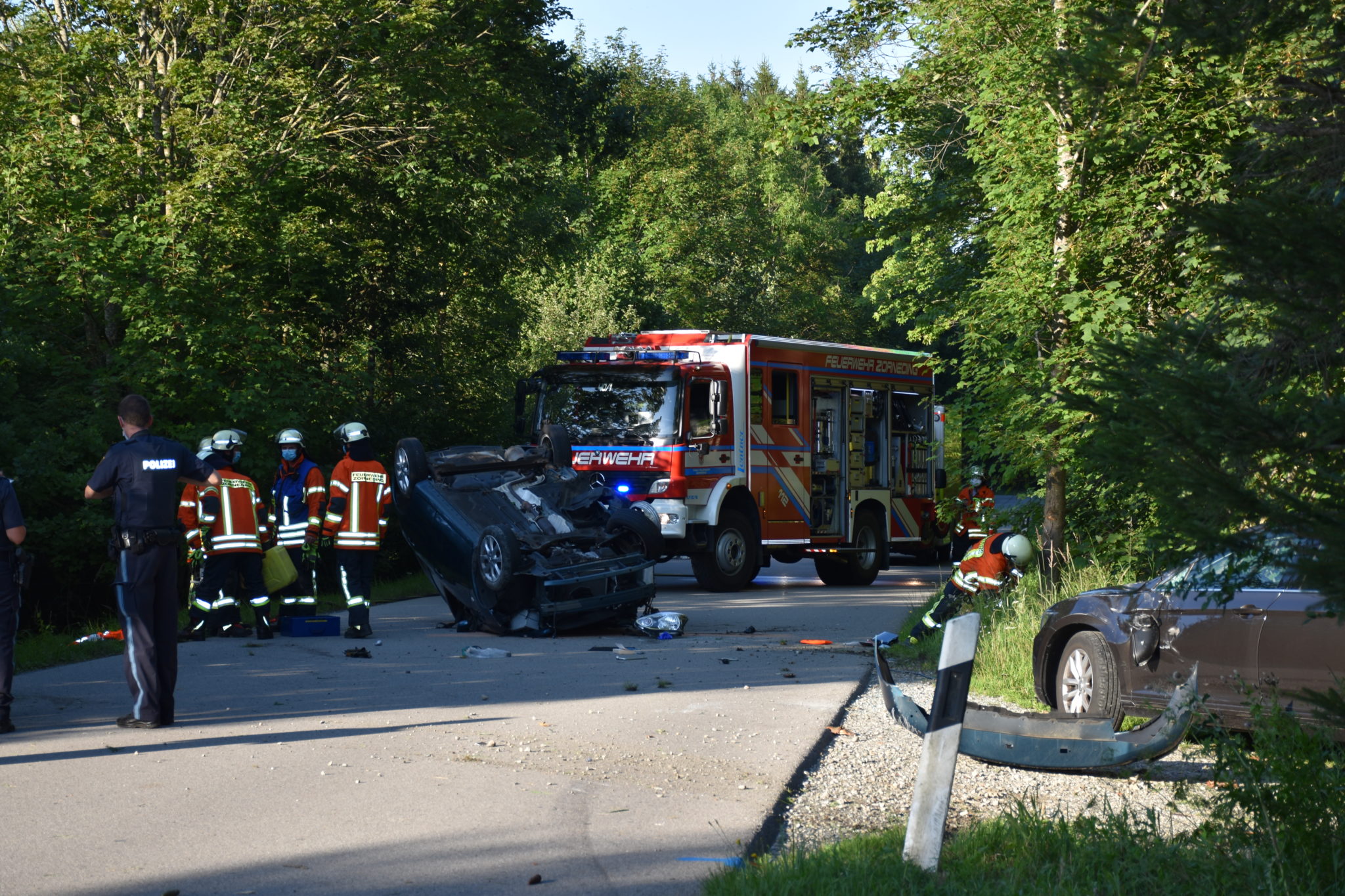 Unfall Mit Überschlag – B304