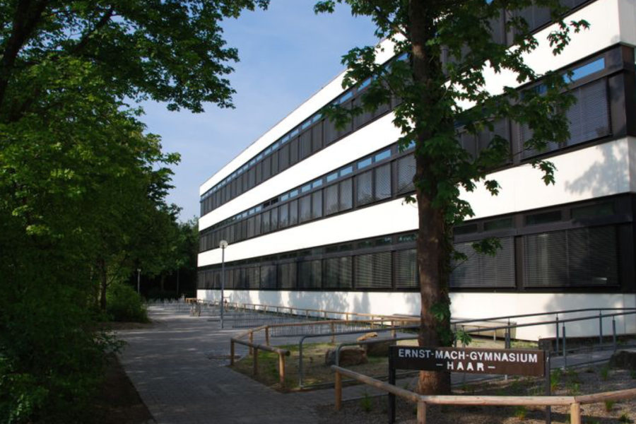 Gymnasium Haar wächst