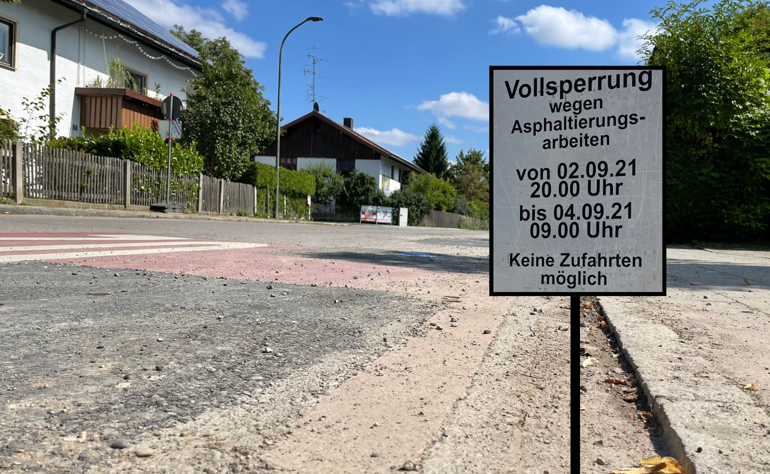 Weitere Vollsperrungen – B304