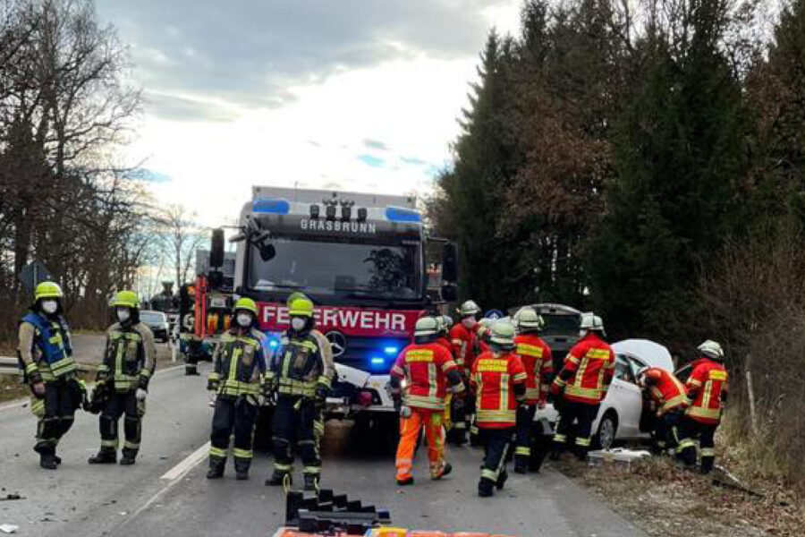 Schwerer Unfall