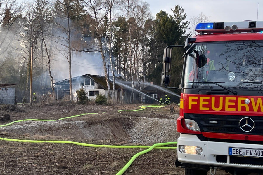 Es war wohl Brandstiftung