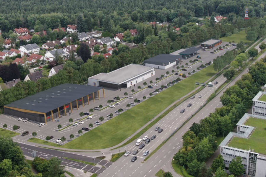 Pläne für Einkaufszentrum vorgestellt