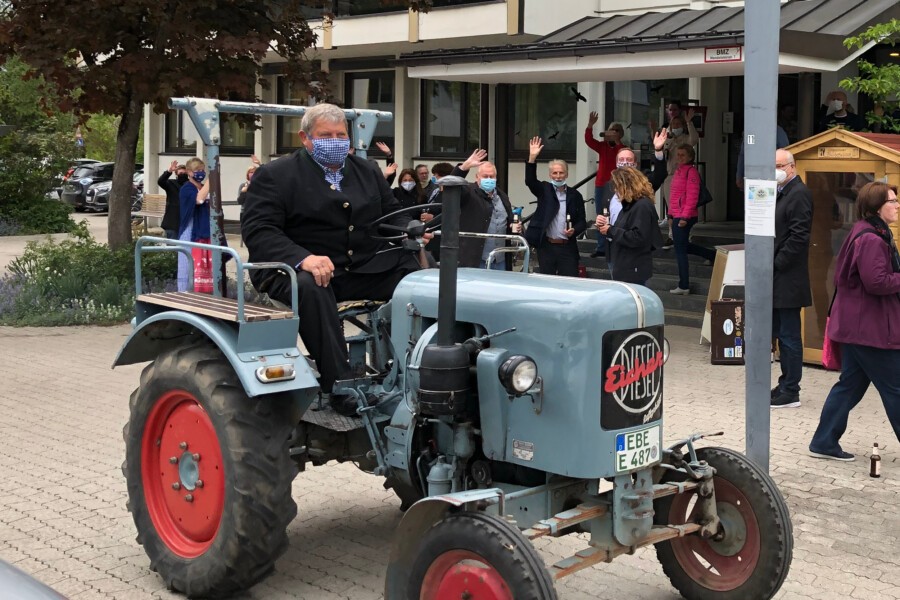 Kind mit Traktor angefahren