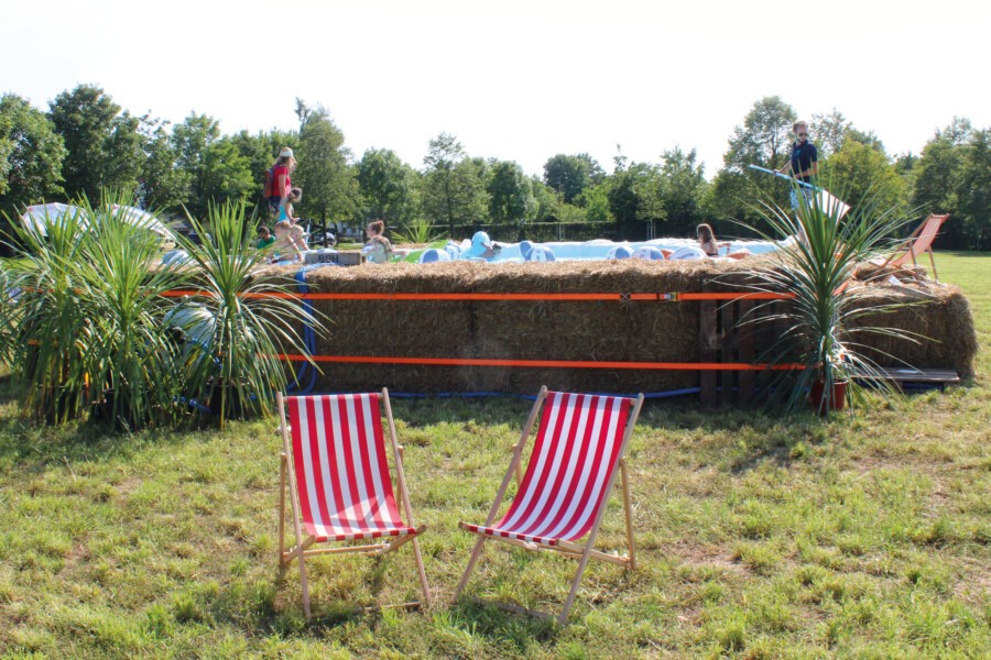 Comeback für Strohballenpool