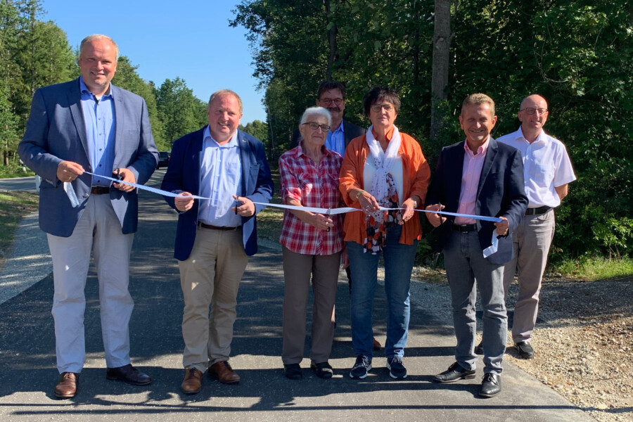 Geh- und Radweg endlich eröffnet