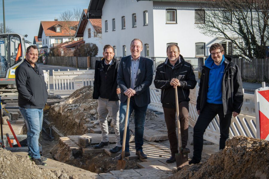 Glasfaserausbau in Baldham