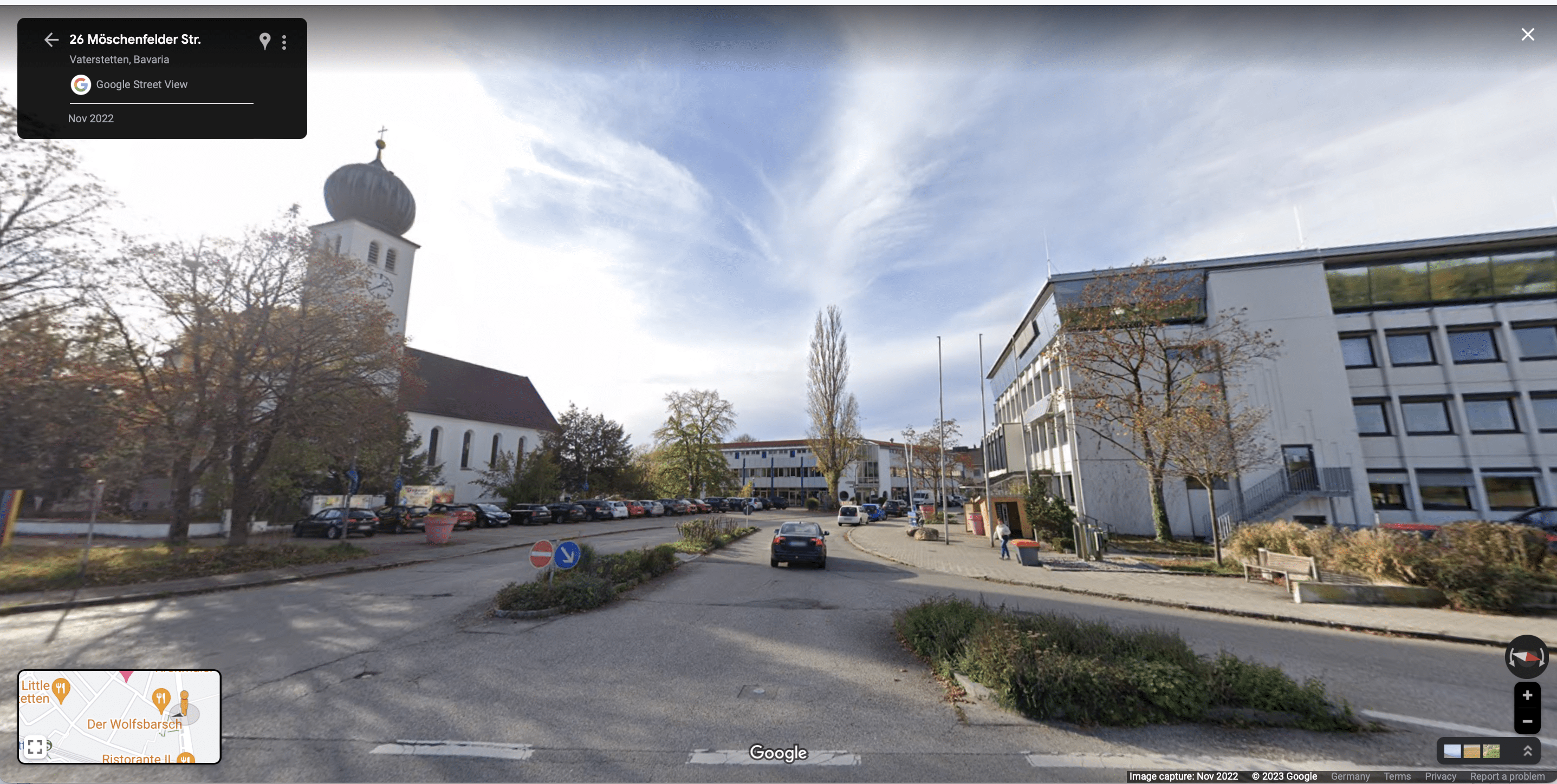 Street View jetzt auch in den B304-Gemeinden – B304