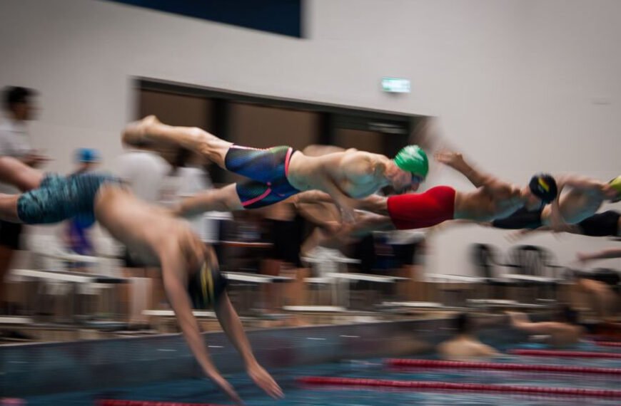 Schwimmwettkämpfe zum Jahresende