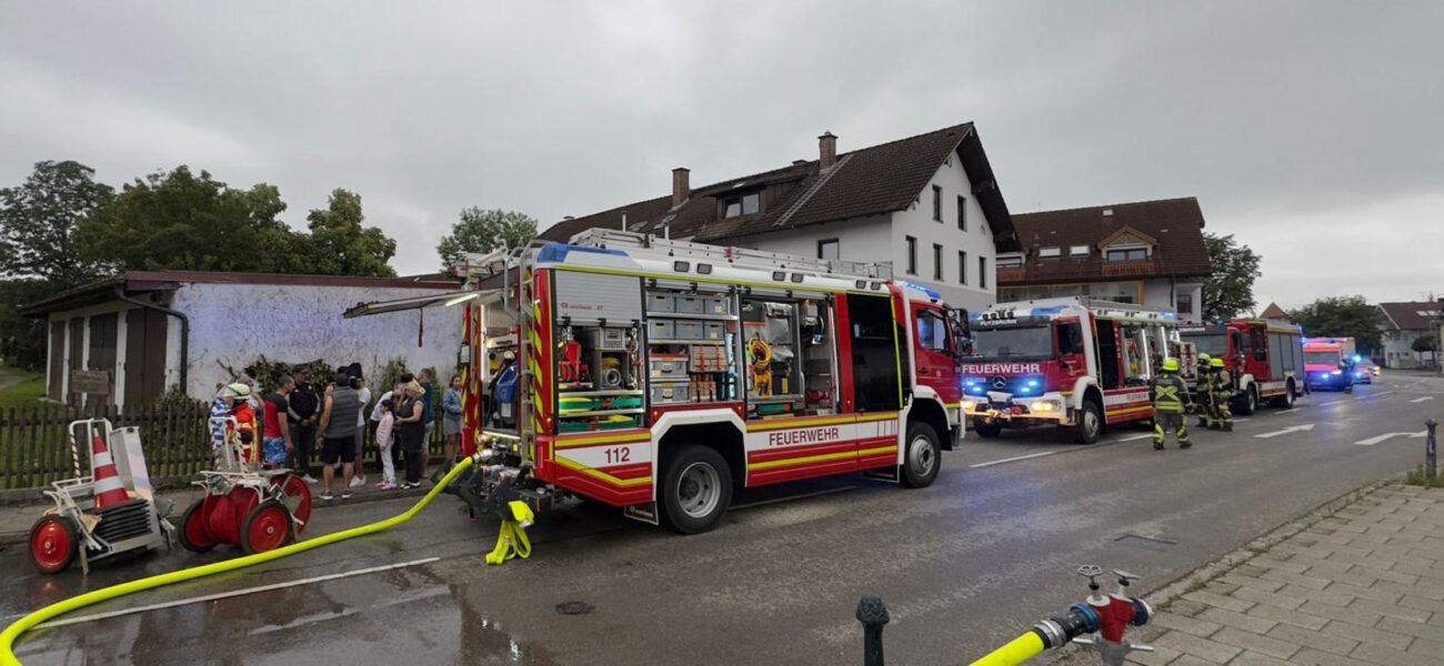 FFW Grasbrunn rückt in Putzbrunn aus