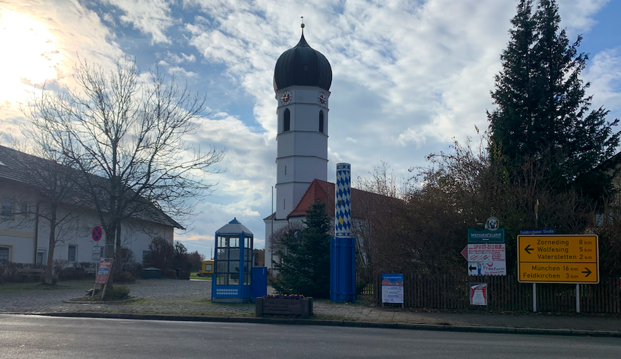 Sicherheit geht vor! – Maibaum umgelegt