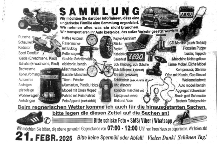 Illegale Sammler unterwegs