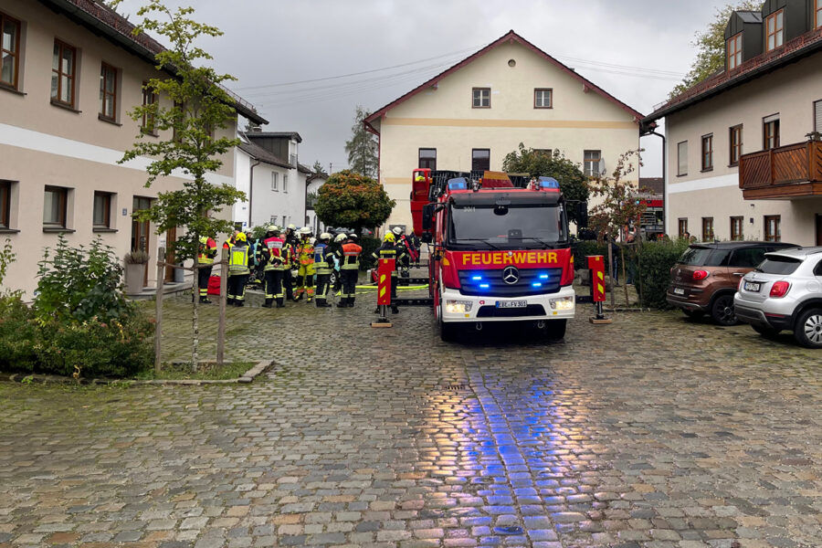 Einsatz in der Dorfstraße