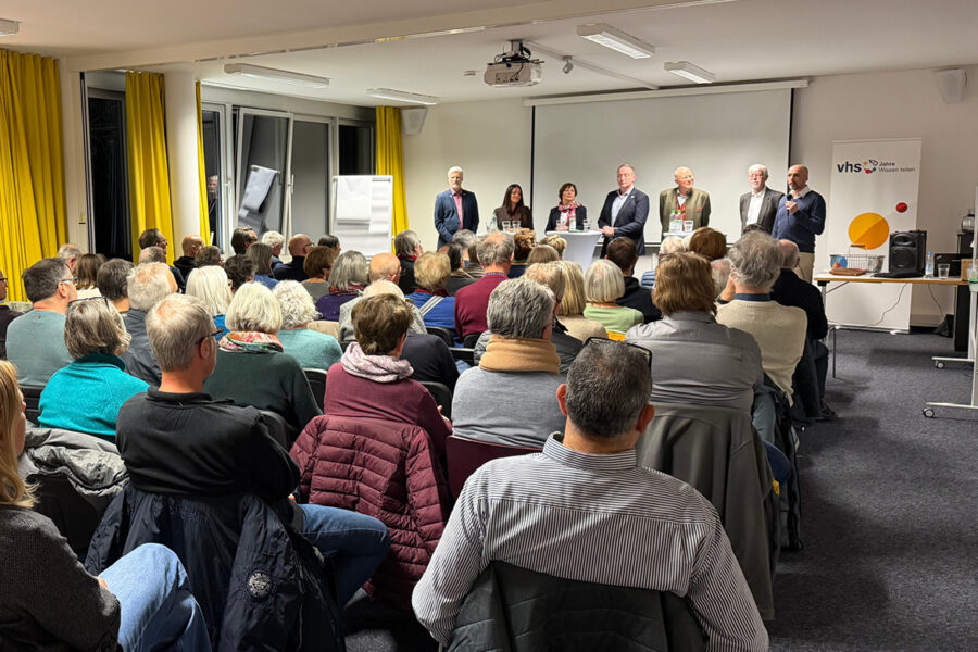 Debatte um Energie und Verkehr