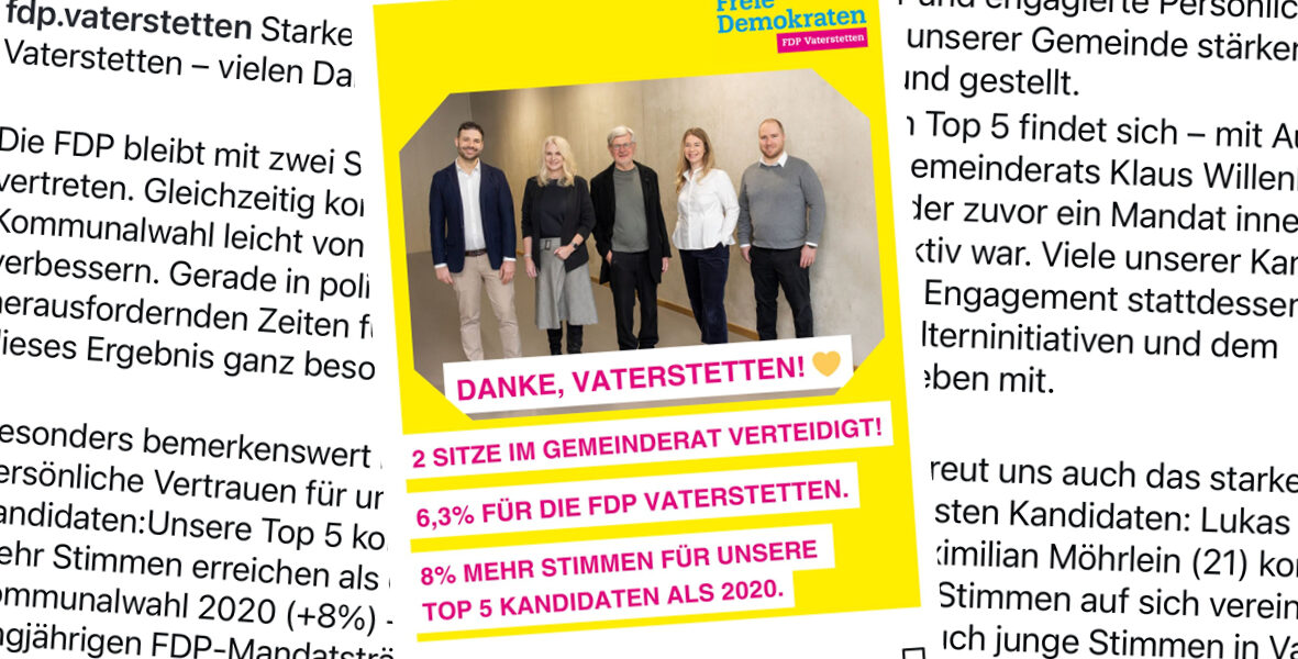 FDP kurios: Unfreiwillig komisch?