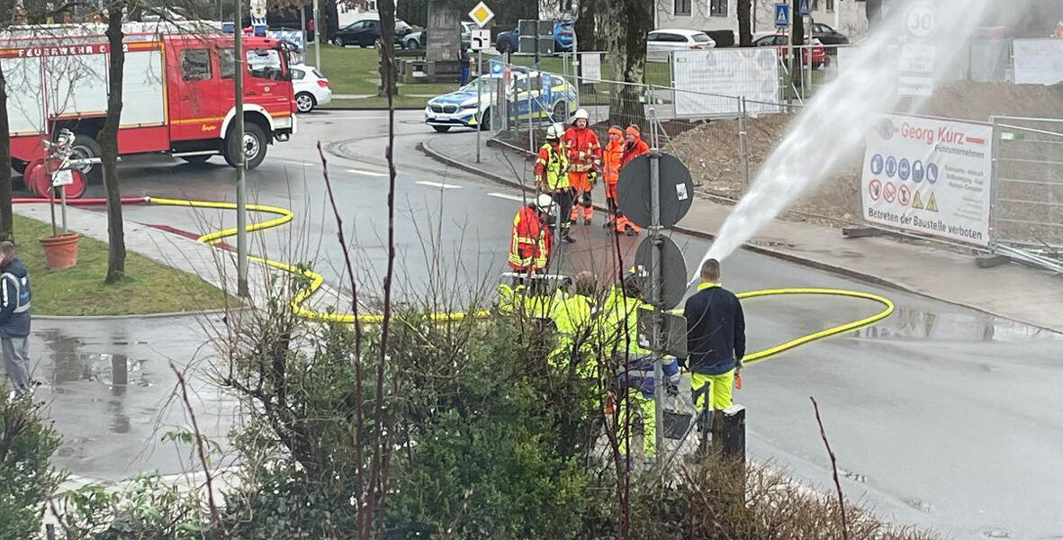 Gas-Alarm in Grasbrunn