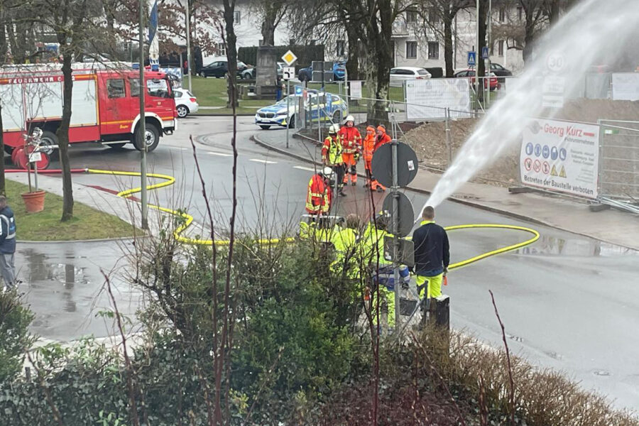 Gas-Alarm in Grasbrunn