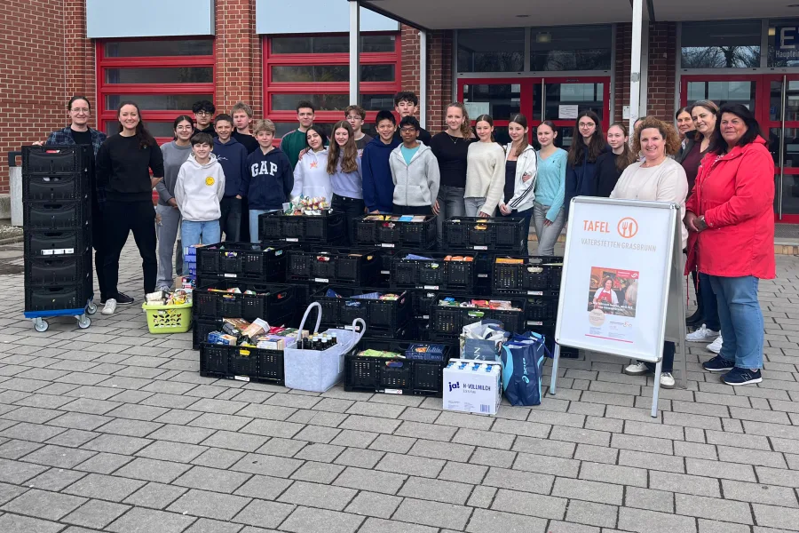 Große Hilfsbereitschaft: Osterspende für Tafel